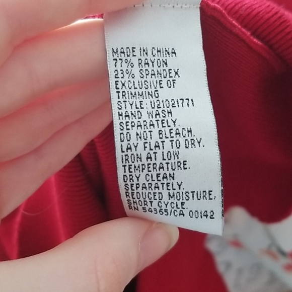 Rhinestoned short sleeve blouse - Picture 4 of 4